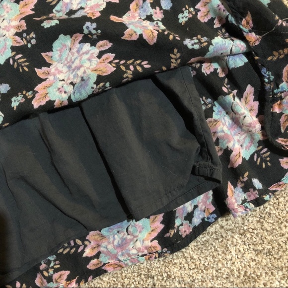 Volcom Super Soft Floral Smock Dress, S - Picture 6 of 7